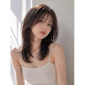 ハッシュカット＿韓国調布レイヤーカット顔周り前髪カット