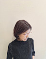 大人レイヤーボブスタイル