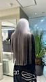 ロングヘアを一番美しく魅せる☆シルバグレージュ