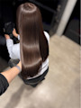 透明感抜群  ショコラグレージュヘアカラー