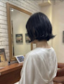 上品な艶感と揺れ動く毛先が美しい大人のボブ【459スタイル】