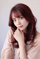20代30代40代◎大人可愛いレッドブラウンイメチェンロング