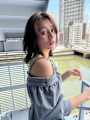 顔まわりレイヤー × 外ハネミディアム