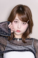 くびれヘア　レイヤーボブ　ボブレイヤー韓国ヘアフェザーバング