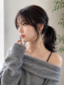 大人ミディアムレイヤー/顔まわり/池袋/20代30代40代