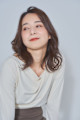 40代50代大人の艶ウェーブミディアム