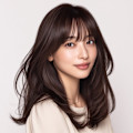 北仙台×透け感ショコラブラウン×大人くびれレイヤー×髪質改善