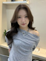 ナチュラルブラウン×韓国風ロング