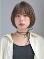 レイヤーショート・ボブ/前髪あり/絶壁解消/20代/30代