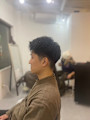 20代30代40代◎韓国マッシュスペインカールブルーブラック