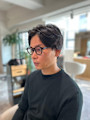 20代30代40代◎韓国マッシュスペインカールブルーブラック