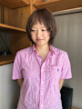 【 加藤木 麻彩】マッシュショート