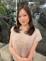 赤み消しベージュ系カラー！フェイスレイヤースタイル♪