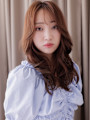 韓国巻き毛先パーマヨシンモリヘアーレイヤーロング20代30代
