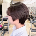 柔らかい丸みショート