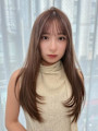 艶ストレートロング×シースルー