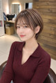 顔周りが可愛い大人くびれショート