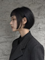 船橋・吉kici｜フェイスラインを包む黒髪ボブ