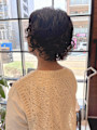 ヘアセットが楽な強めなパーマ