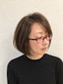 まとまりの良い大人ボブ