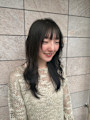 ブリーチなしwカラー×ハッシュカット