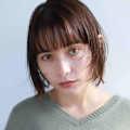 顔周りレイヤーミニボブ