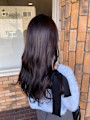 巻き髪ロングヘア