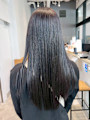 ブリーチなしセミロングダークブラウン_ba590571