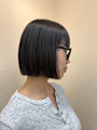 切りっぱなしボブ/ぱっつんボブ/重めボブ