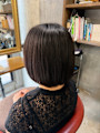 ナチュラル丸みボブ