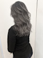 アッシュグレージュ×バレイヤージュ