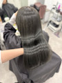 秋おすすめ透明感オリーブヘア