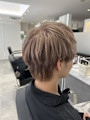 色落ちもかっこ可愛いベージュ