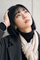 乾かすだけでまとまる束感シースルーのぷつっとボブ