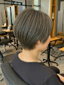 アッシュグレー・レイヤーショート