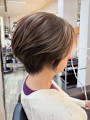 ハイライトで魅せるレイヤーショート