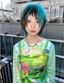 セクションカラー　デザインカラー　ケアブリーチカラー　ウルフ