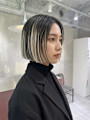 ハイトーンフェイスフレーミングボブ