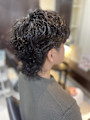 マレットヘアandシャドーパーマ