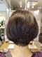 首元すっきり丸みショートボブ