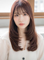 髪質改善ストレート＋レイヤーカット/個室サロン/仙台