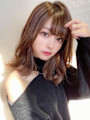 小顔前髪あり くびれレイヤーカット