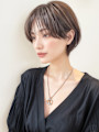 大人美人くすみベージュボブマッシュショートp3　プレトワカラ