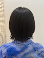 10代、20代人気☆ぱつっとボブ×サイドレイヤー