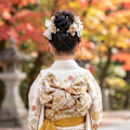 【七五三】7歳着物に♪すっきり高めルーズお団子