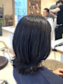 ５分で出来る！？簡単アイロンで決まるくびれボブ/20代