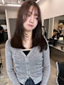 顔周りレイヤー×透明感カラー