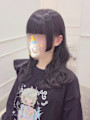 重ためぱっつん前髪×リップライン姫カット＊まゆ