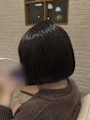 【可愛さ重視ボブ】カット
