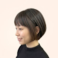 ピアスカラー風白髪ぼかし☆内側をめくると気になる白髪に